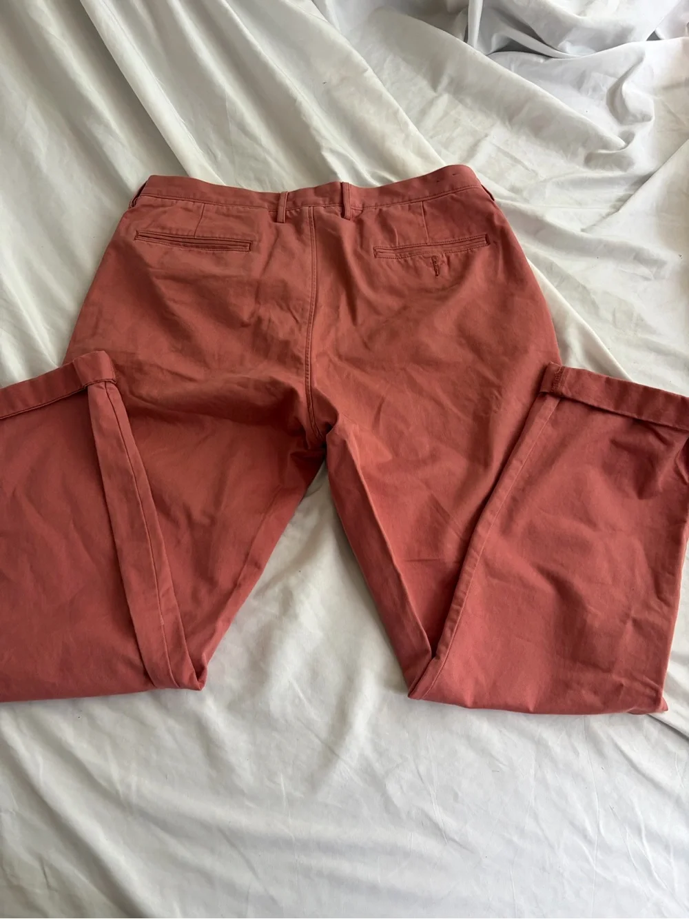 J.Crew Broken-In Chino Pants Men’s 34x32 Rust Orange